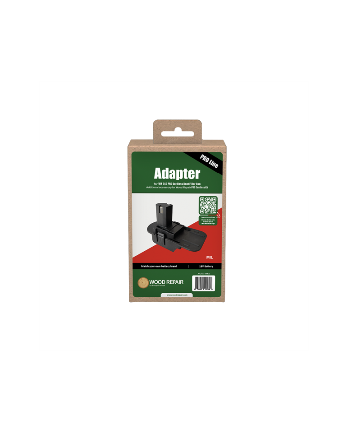 Adaptateur Milwakee pour pistolet Wood Repair