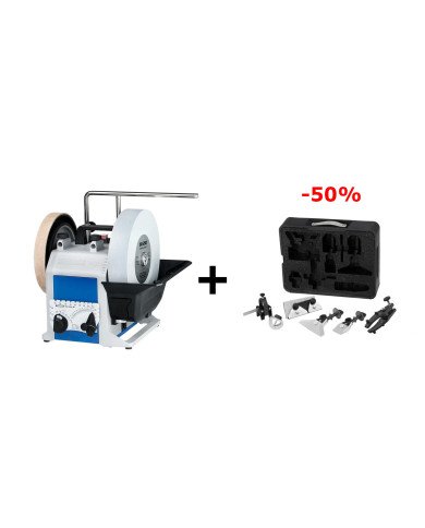 Affûteuse TORMEK® T8 + Kit pour outils à main HTK-1006
