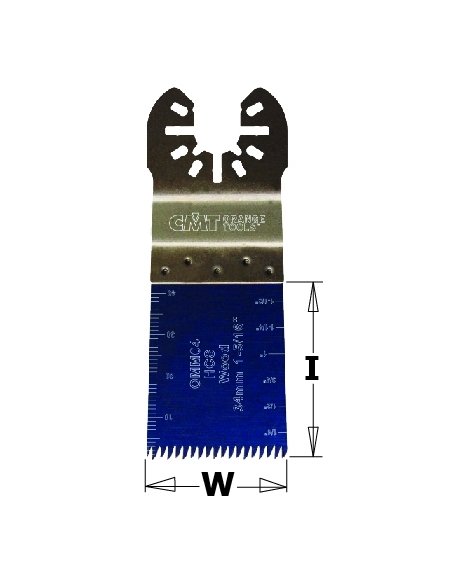 thumbnail image 2 of CMT Japan Pattern Oscillating Tool Blade For Wood - Fits Fein Supercut & Festool Vecturo Multi-tools 2 of 12