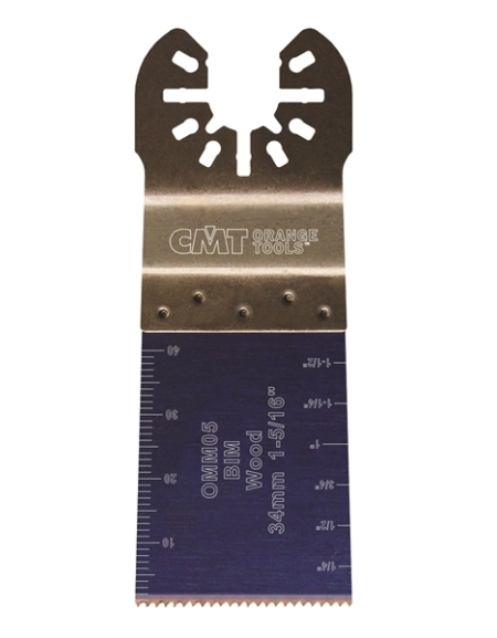 Extra-long life plunge and flush-cut for wood - 34mm