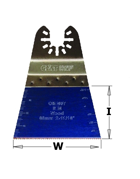 Extra-long life plunge and flush-cut for wood - 68mm