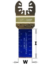Lame per taglio a tuffo e a filo per legno e metallo - Lame oscillanti da 22 mm - Legno e metallo di CMT