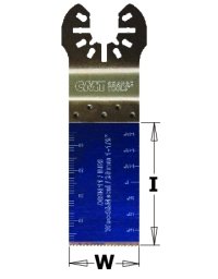 Lame per taglio a tuffo e a filo per legno e metallo - Lame oscillanti da 28 mm - Legno e metallo di CMT