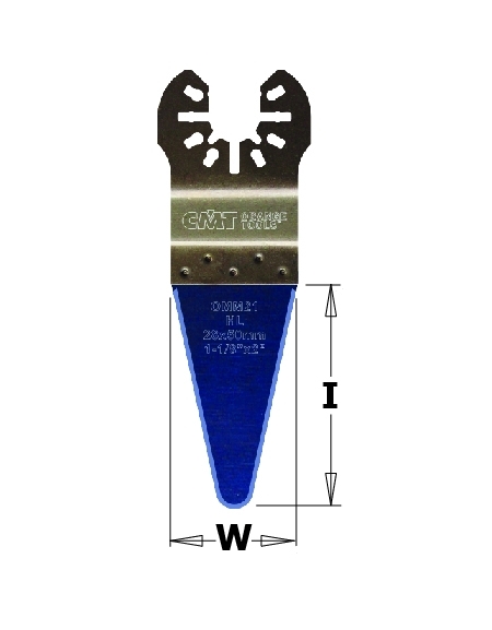 Sharp corner scraper for all materials - 28 mm