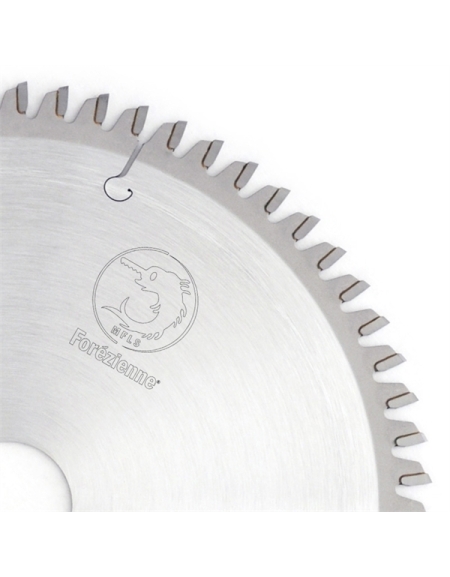 Lame circulaire carbure denture trapézoïdale négative