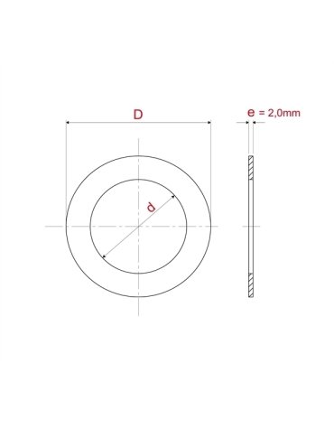 Bague de réduction pour circulaires Bague de réduction pour circulaires