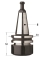 ISO30 chuck with precision collet "ER32" - Ref. CMT18320002 - Rotation GAUCHE