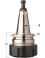 ISO30 chuck with precision collet "ER40" - Ref. CMT18320101 - Rotation DROITE