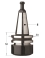 ER32-Spannzangenfutter mit ISO30-Schaft - Ref. CMT18322001 - Rotation DROITE