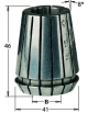 Pinza elástica ER40