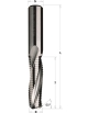 Fresa de corte helicoidal positivo con rompevirutan, con bisel 60° para cerradura