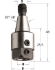 Adapter für Dübellochbohrer