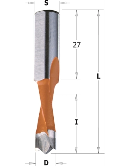 Hartmetalldübelbohrer