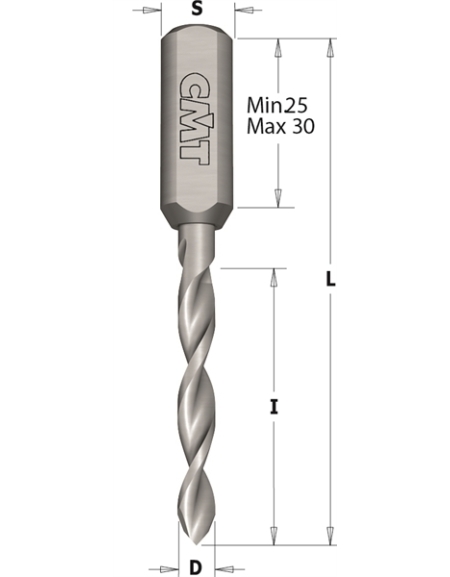 Mèches pour perceuses multi-broches pour trous débouchants - 314X