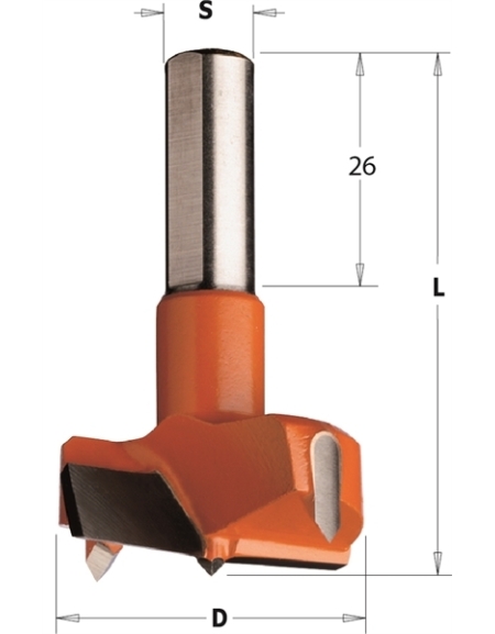 Hartmetallbeschlagbohrer