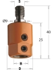 Adapter für Dübellochbohrer