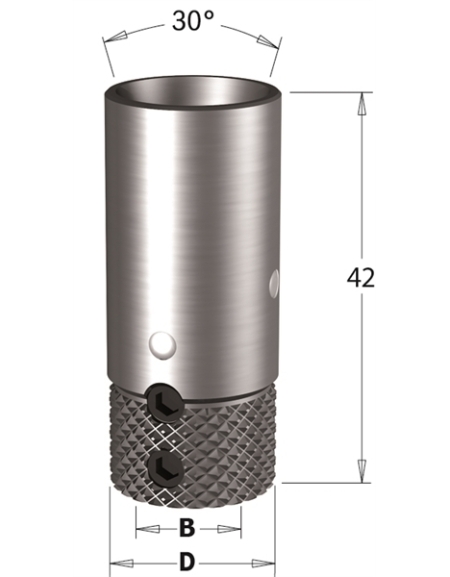Adapter für Dübellochbohrer