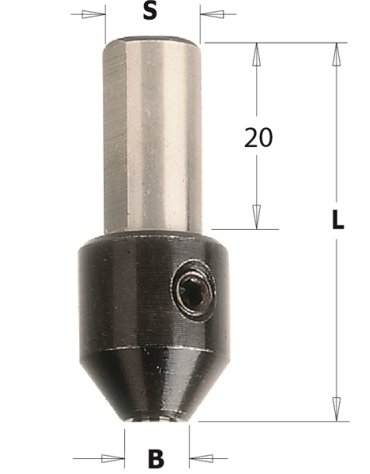 Adattatori per punte da trapano in adattatori CNC di CMT