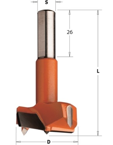 Punte per sagomatura cerniere - Punte per sagomatura CNC da 369 pollici di CMT