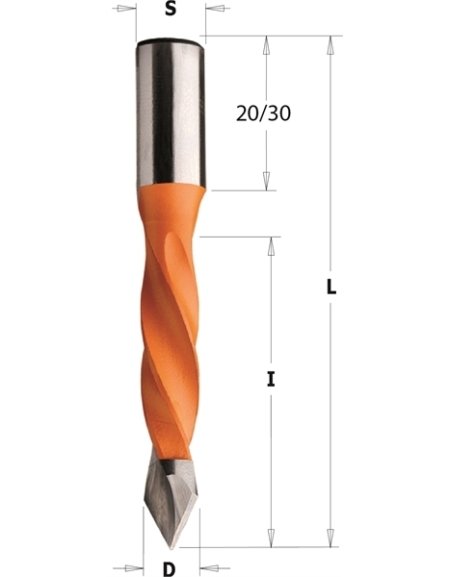 Punte per fori passanti multimandrino - Punte per fori passanti da 381 pollici di CMT