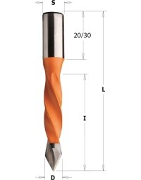 Mèches pour perceuses multi-broches pour trous débouchants - 381
