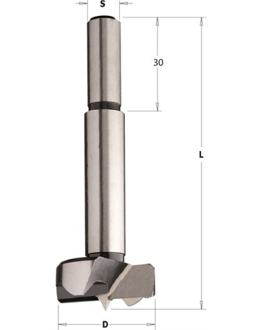 Mèches à façonner acier à queue (10mm) cylindrique