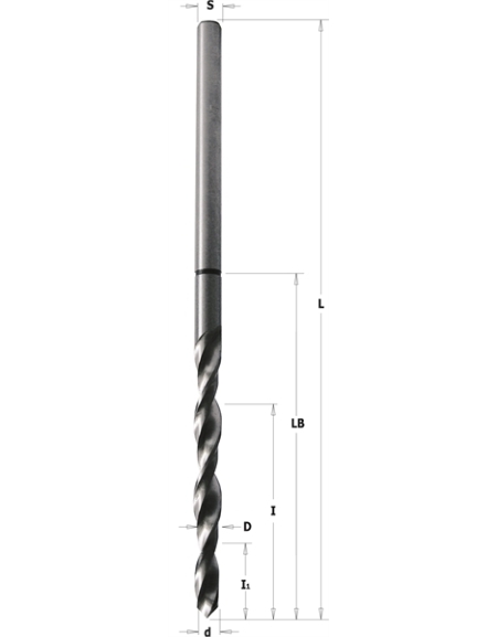 Drill bits for ANUBA® hinges