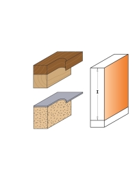 Flush trim router bits