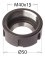 Clamping nuts for chucks for "ER32" collets - Ref. CMT99218301 - Rotation DROITE