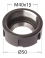 Clamping nuts for chucks for "ER32" collets - Ref. CMT99218302 - Rotation GAUCHE