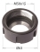 Clamping nuts for chucks for "ER40" precision collets - Ref. CMT99238311 - Rotation DROITE
