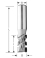 Diamond routing bits Z2+2 - Ref. DIAM1843002 - L 105