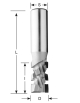 Diamond routing bits Z2+2