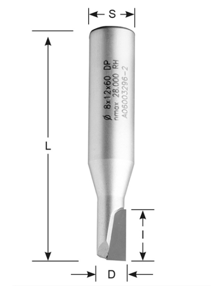 Brocas fresadoras de diamante ECO Z1