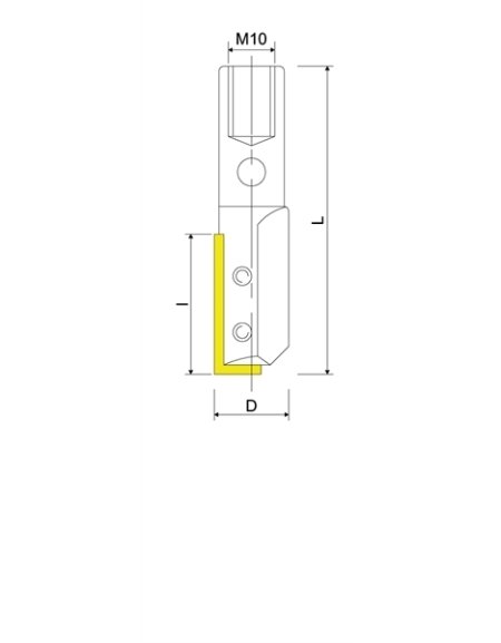 Mèches à défoncer FOZ - 1 coupe Filt. Int. M10