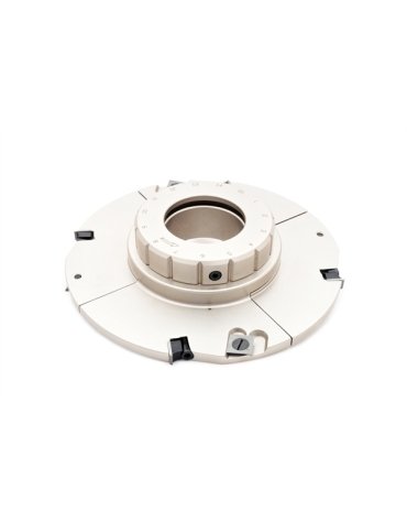 Porte-outils à rainer extensible par molette à plaquettes carbure Porte-outils à rainer extensible par molette à plaquettes carbure