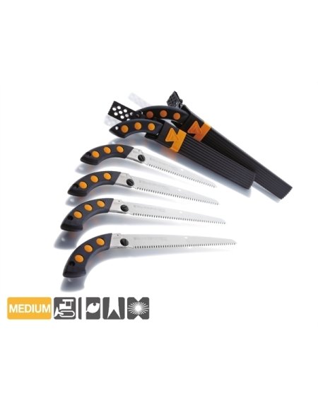 GOMBOY 7 - 210/240/270/300 in Seghe da prato con custodie di SILKY