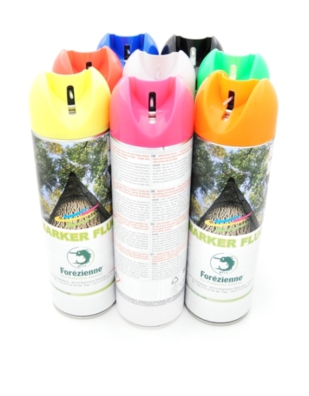 Fluorescent paint spray