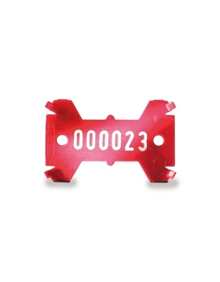 Targhette di numerazione in plastica in Targhette di marcatura e accessori di SIGNUMAT