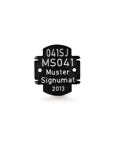 Targhette di numerazione in plastica in Targhette di marcatura e accessori di SIGNUMAT