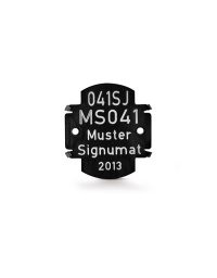 Targhette di numerazione in plastica in Targhette di marcatura e accessori di SIGNUMAT