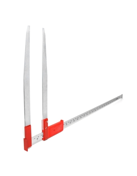 Forcípula de aluminio