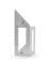 Angle square 168 x 63 mm - Ref. MESU62113 - Longueur 168 x 63 mm