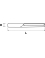 Mortising drill bits HSS - Ref. MORT8D - D 8