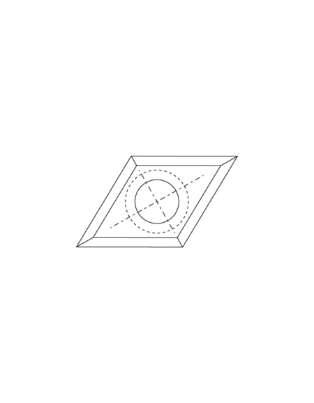 Carbide inserts - Diamond-shaped