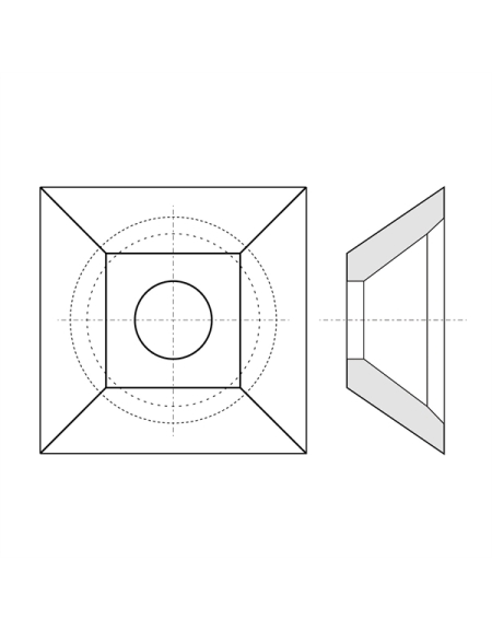 HM-Wechselplatten - Quadrat