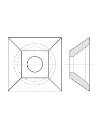 Plaquettes amovibles carbure - Carré