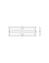 Inserti in metallo duro a 4 tagli, piccola scanalatura frontale negli inserti in metallo duro di FOREZTOOL
