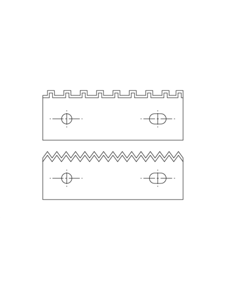 Carbide inserts for tongue and groove cutter head