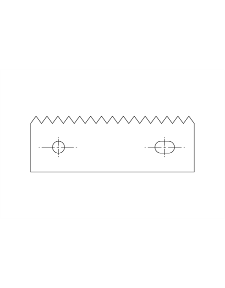 Carbide inserts for tongue and groove cutter head